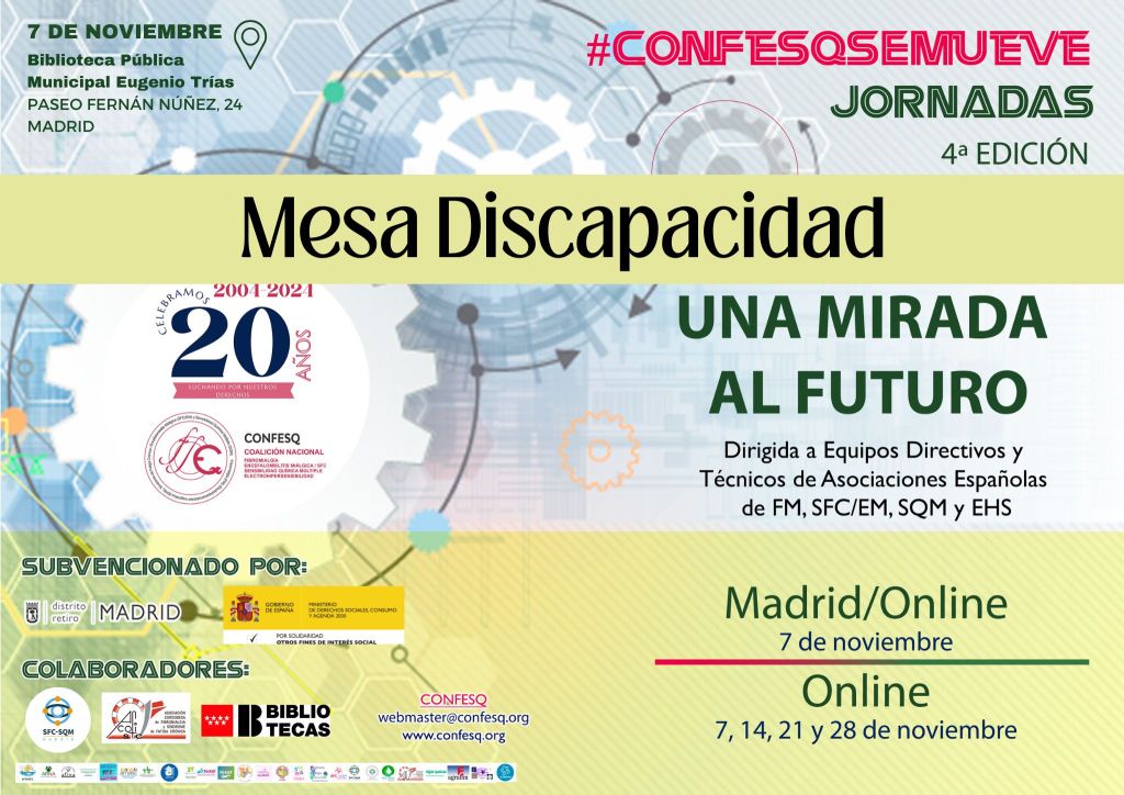 Vídeos Mesa Discapacidad 4ta edición de las Jornadas #CONFESQSeMueve: Una mirada al futuro 2024