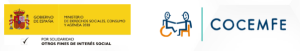 logo cocemfe y ministerio
